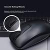 Dell WM118 Wireless Mouse Office Symmetric Mouse 2.4G Receiver Black
