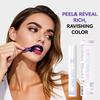 Tinta Labial Peel Off à Prova d'Água de Longa Duração Batom Líquido Matte Transfer-Proof Hidratante Gloss Labial 7 Cores