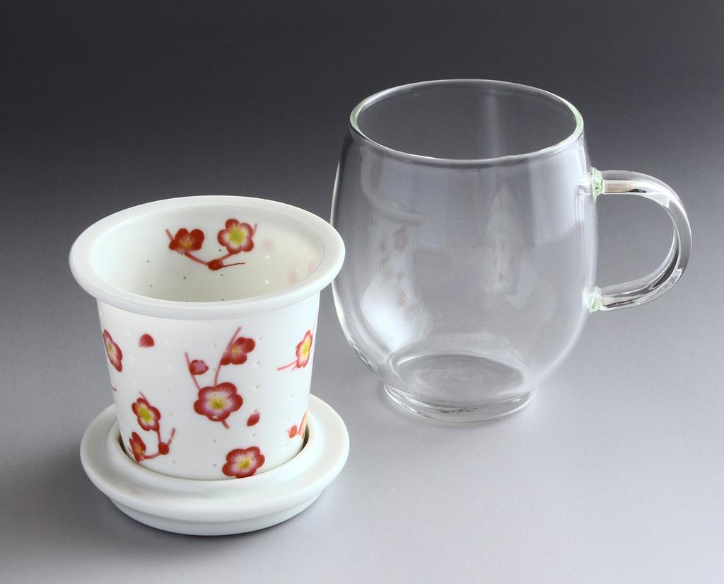 Toyo Ceramics Stylish Mug, February, Plum Blossom