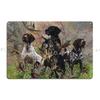 Hunting Pheasant with German Shorthaired Pointer Bird Hunting Season Ready To Hunt Metal Wall Plaque Print Tin Sign Poster