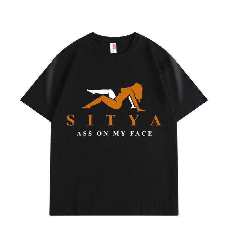 Sit On My Face Funny T-shirt High Quality Fashion Short Sleeve T-shirts Men Women Summer Casual Loose Cotton T Shirt