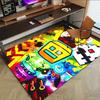 Robot Adventure Festival Carpet For Playroom Bedroom Living Room Sofa Home Decorkids Game Area Rug Nonslip Floor Mat