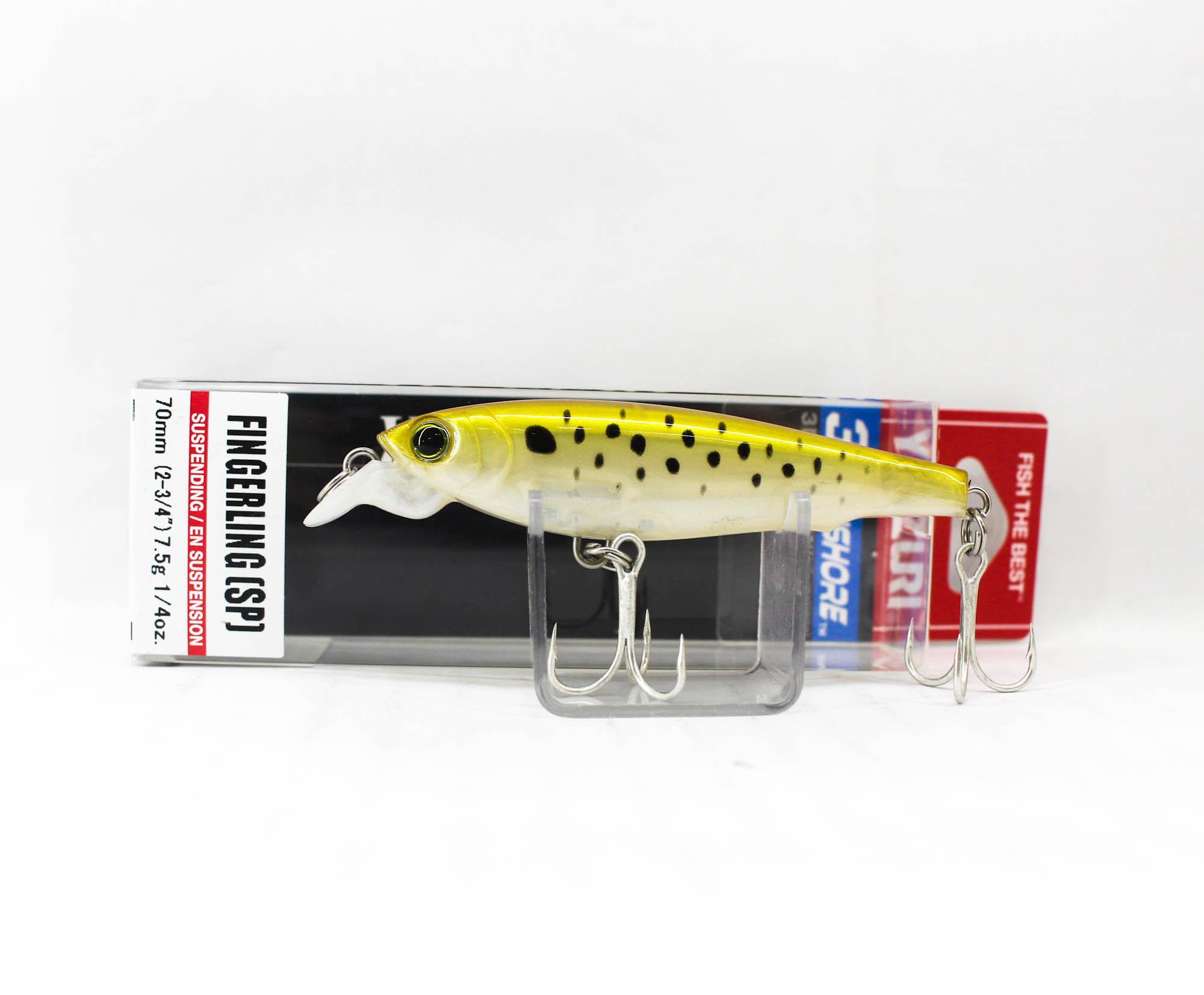 Yo Zuri Duel 3D Inshore Fingerling 70SP Воблер-суспендер R1409-PLBK (1098)