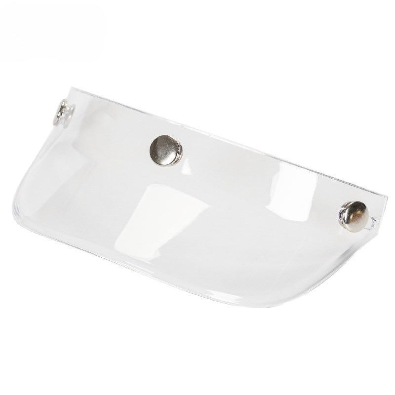 Universal Windproof Flip Wind Shield 3 Snap-Button Helmet Visor Motorcycles Accessories For Open Face Motorcycles Helmet