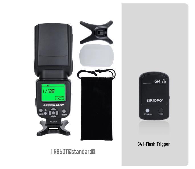 TRIOPO Jiebao TR950II Вспышка 2-го поколения для DSLR и беззеркальных камер