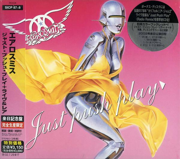 

CD AEROSMITH - Just Push Play + Live & Rare SICP878 SONY 2002 Япония Рок Б/У
