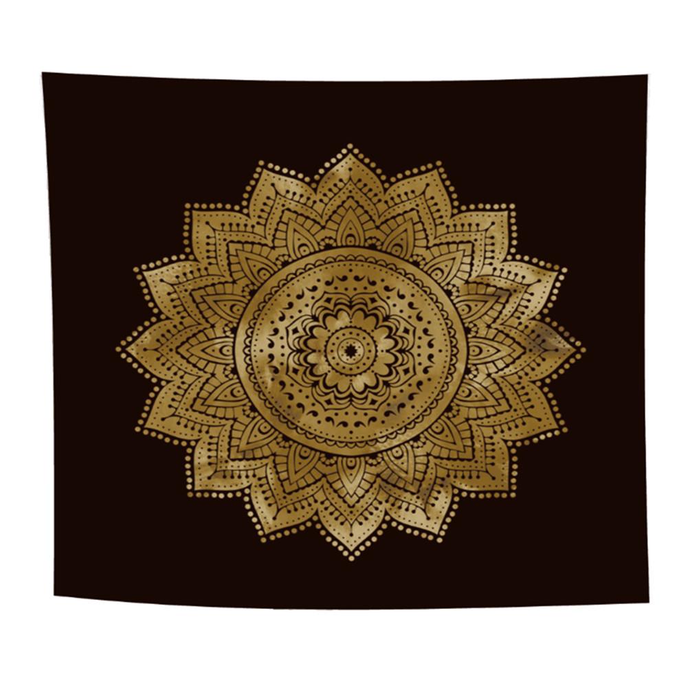 Indian Mandala Tapestry Wall Hanging Lotus Flower Bohemian Square Table Cover Home Decoration