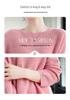 Women's Pure Wool Knit Cashmere Sweater - Round Neck, Hollow Design, Loose Fit, Slimming Pullover for Autumn and Winter