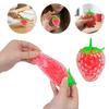 Strawberry Stress Relief Toy Tpr Squeeze Toys Dough Ball Fidget Toys Slow Rebound Squishies Toy For Adult Children Anxiety Relie