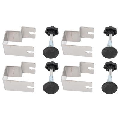 4 Τμχ Κλιπ Στερέωσης Συρταριού Μακρά Καμπύλη Δομή Τόξου Ξυλουργική Κάμψα Στερέωσης Εμπρόσθιου Πάνελ Ανοξείδωτος Βοηθητικός Εξοπλισμός