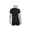Nike Logo Crew Neck Casual Short Sleeve T-Shirt Women Tops Black FN2619-010