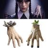Wednesday Addams Thing Resin Garden Plant Pot With Rustic Finish For Outdoor Decor And Gift Giving