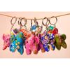 1Pcs Home/Office Hanging Key Chain Thailand National Cloth Stylish Elephant Bag Pendant Wind Chimes Ornaments Diy Decoration