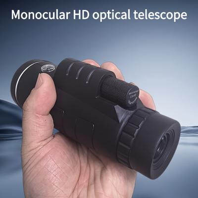 1 szt. Monokularowy Teleskop HD 10X40 o Dużej Mocy z Ręcznym Ustawianiem Ostrości - Powiększenie 10X i Obiektyw 40mm - Kompaktowy, Lekki, Szybka Regulacja Ostrości