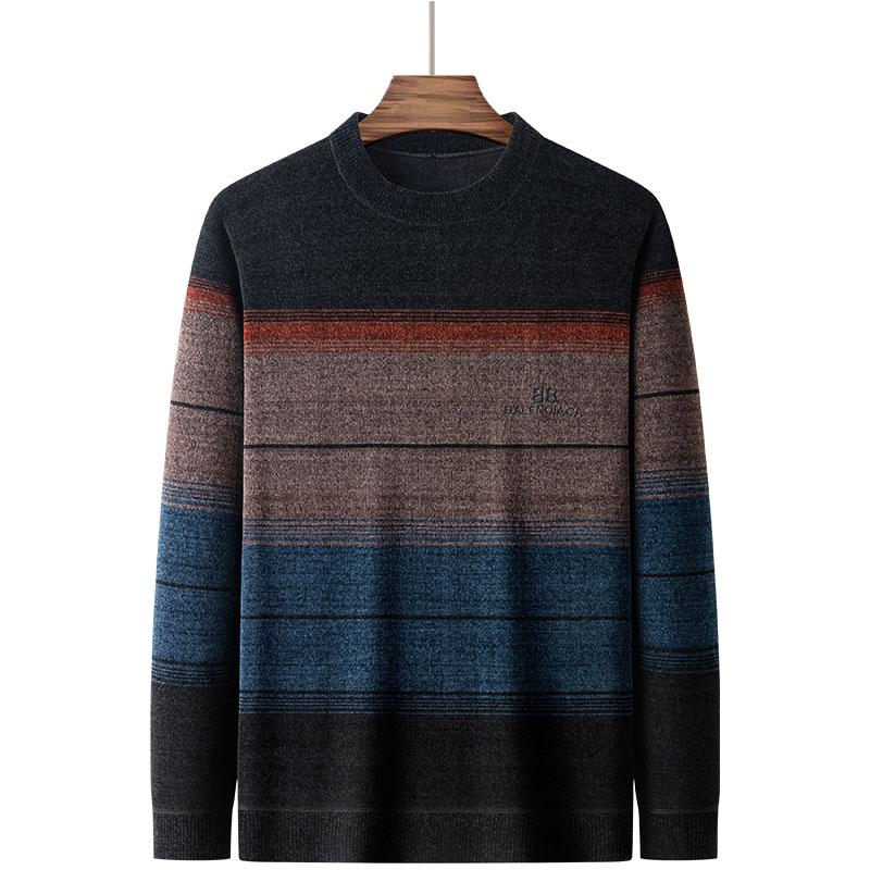 Herren Winter Chenille Fleece Pullover - Warm & Verdickt für Papa