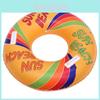 Adult Thickened Inflatable Swim Ring Eco-friendly Pvc 3mm Thickness Printed Float Ring For Underarm Swimming Water Sports 80cm 90cm