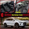 Car Floor Mats For BYD Tang New Energy 6-Seat/7-Seat 2018-  21 20 19  Foot Pads Carpet Cover Interior Accessories