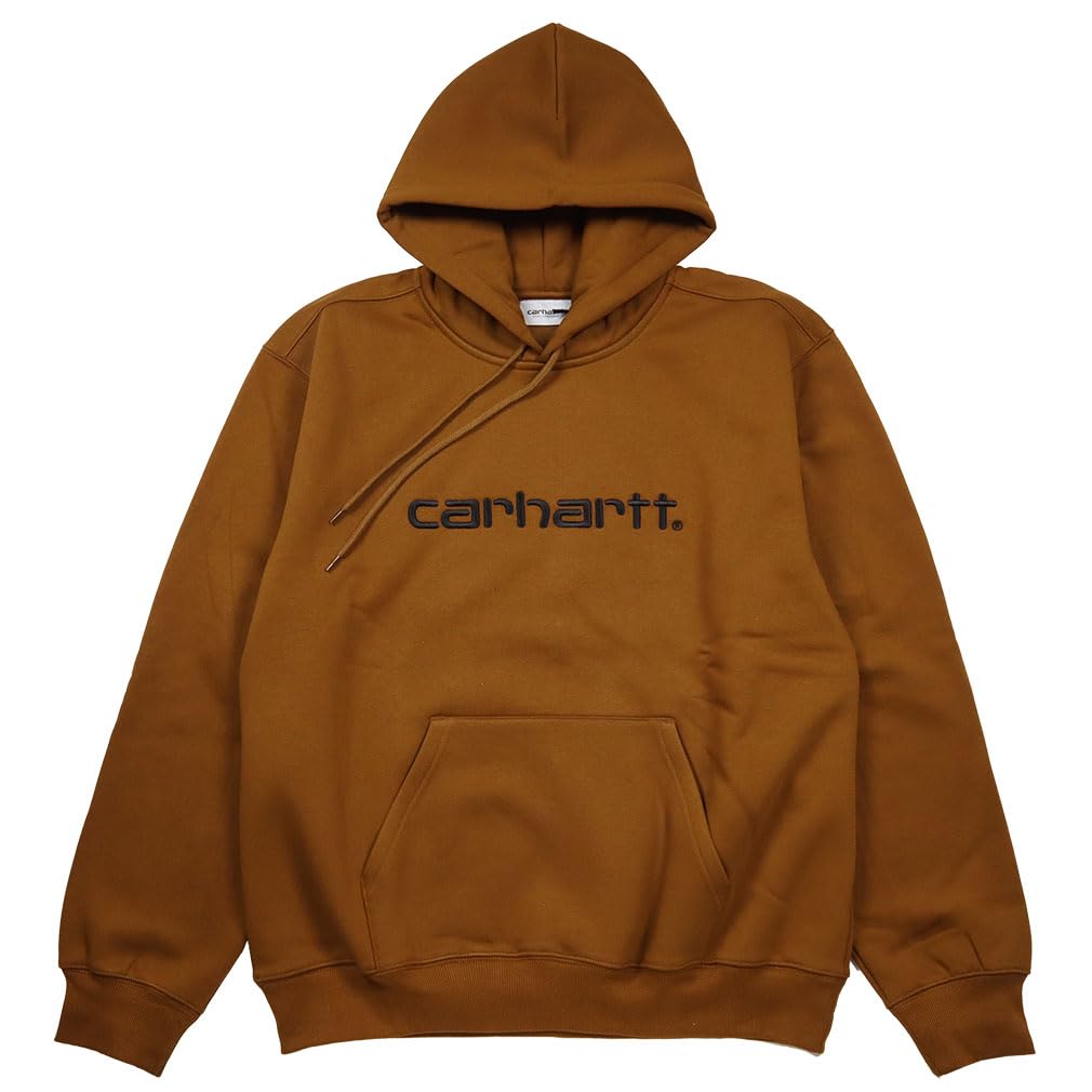 Carhartt WIP Pullover Size Black and 065 Men's Hoodie, L, White, [Used]