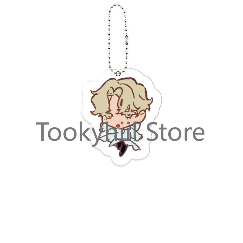 Alien Stage Acrylic Keychain Anime Sua Mizi Luka Till Ivan Anime Cartoon Hyuna Key Ring Exquisite Backpack Pendant Festival Gift