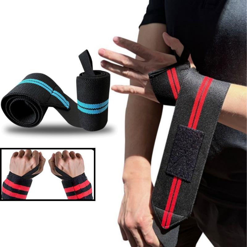 1/2Pcs Adjustable Bandages Weightlifting Wristbands Wrist Protector Brace Support Professional Sports Powerlifting Wrist Straps