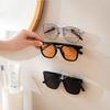 1/3/5/10pcs Glasses Storage Rack Transparent Color Wall-Mounted Sunglasses Storage Holder Glasses Display Rack Home Decoration