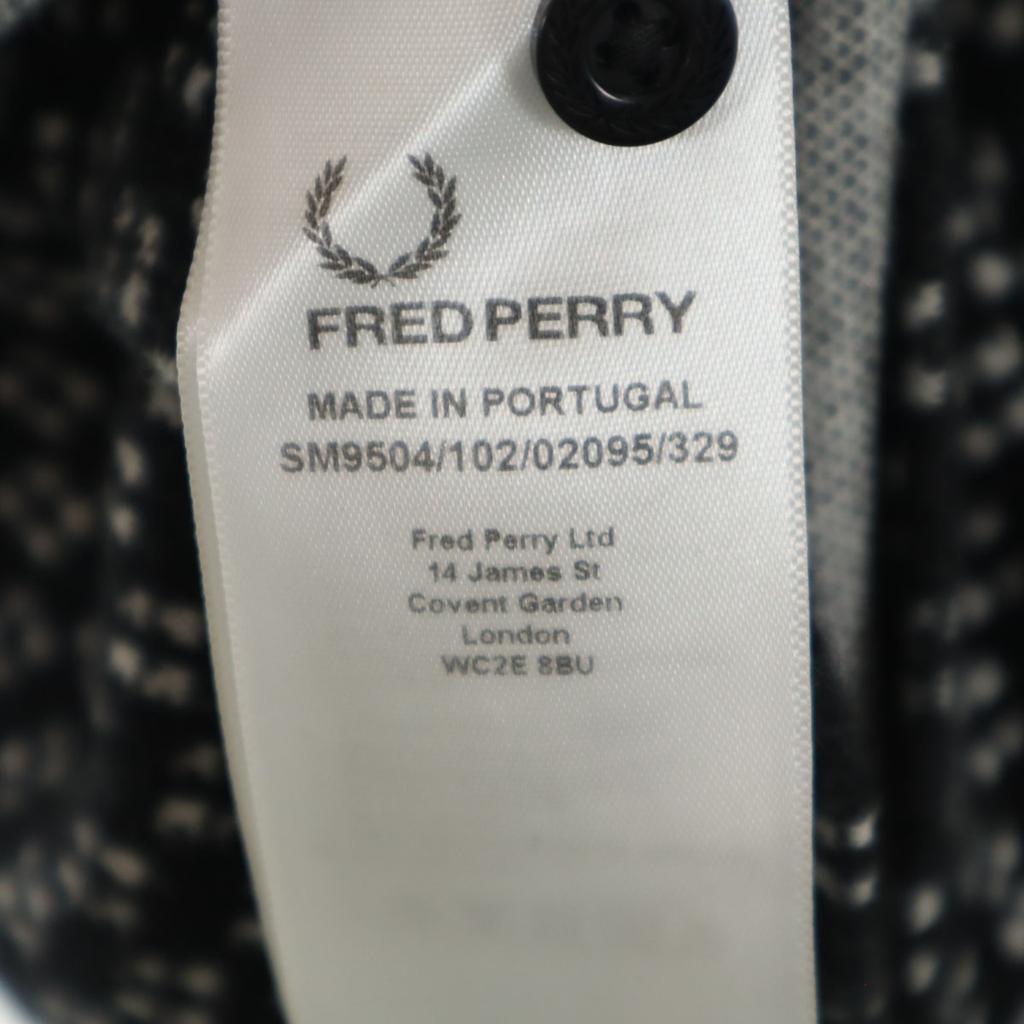 RAF SIMONS Fred Perry collaboration Short sleeve Polo shirt 36 FRED PERRY Men's Used