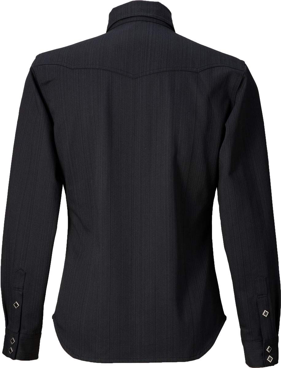 

Eagle Star Western Long Giza Made in Black [EAGLESTAR] Men s Shirt, Sleeve, Denim, Japan, S, чёрный