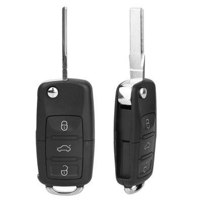 Replacement Remote Flip Folding Car Key Cover Auto Key Case 2 Buttons Key Shell