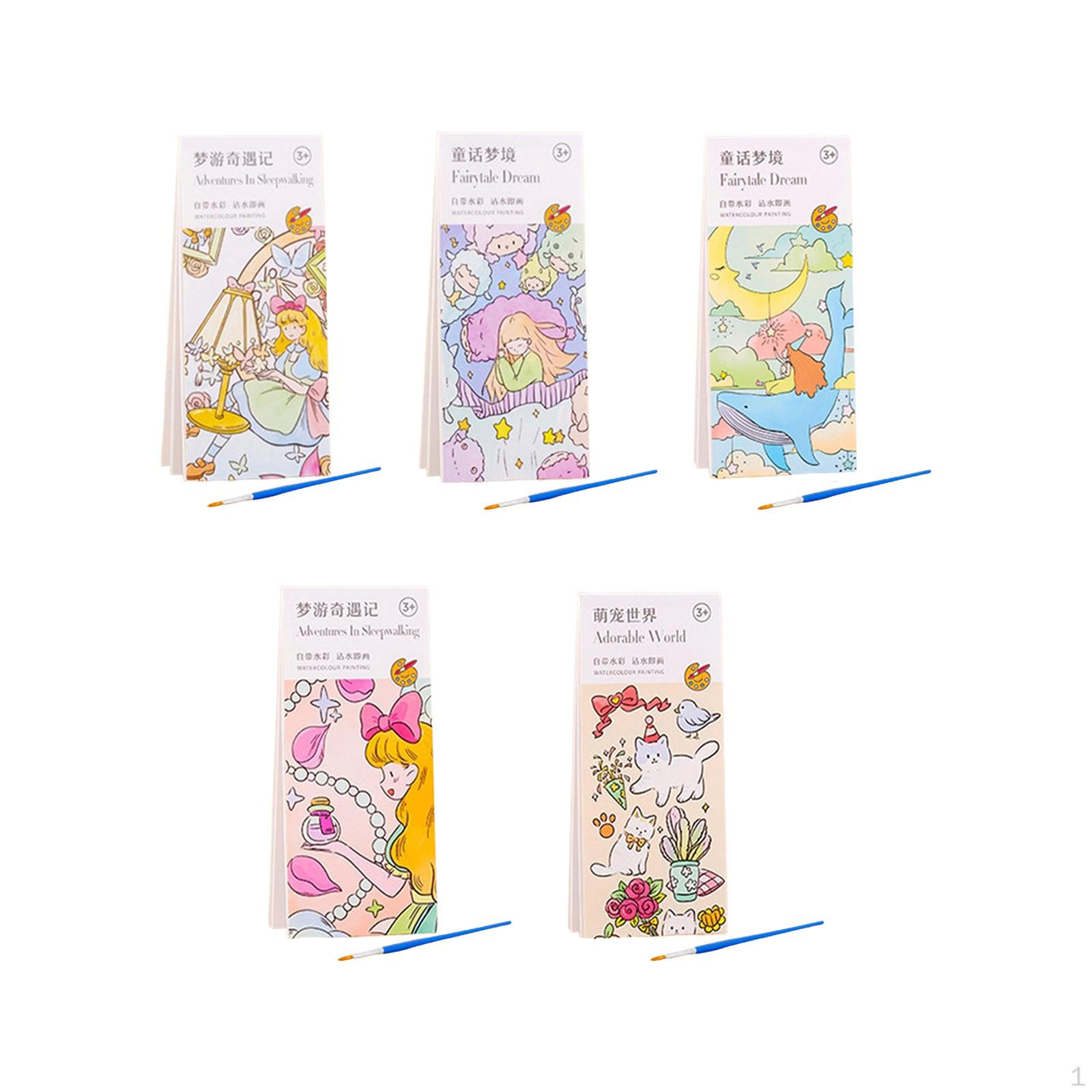 

Акварельная книга, живопись, подарок на день Святого Валентина, закладка для домашней краски