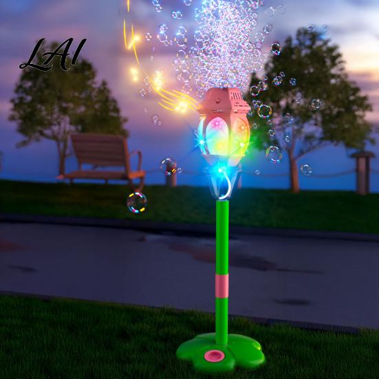 Backyard Bubble Fun Automatic Machine for Kids Blower with Lights And Music
