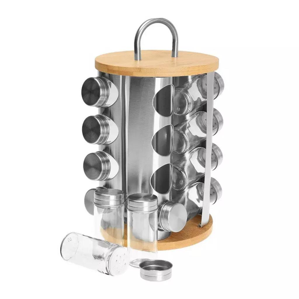 KLAUSBERG KB-7553 SPICE RACK 16 CONTAINERS
