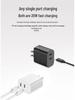 PD40W Dual USB-C Fast Charger for Apple Devices - US/EU Standard, Dual Port