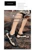 Herren Trendy Leder Geschlossene Zehenpartie Outdoor Sandalen: 2024 Sommer Atmungsaktive Strandschuhe