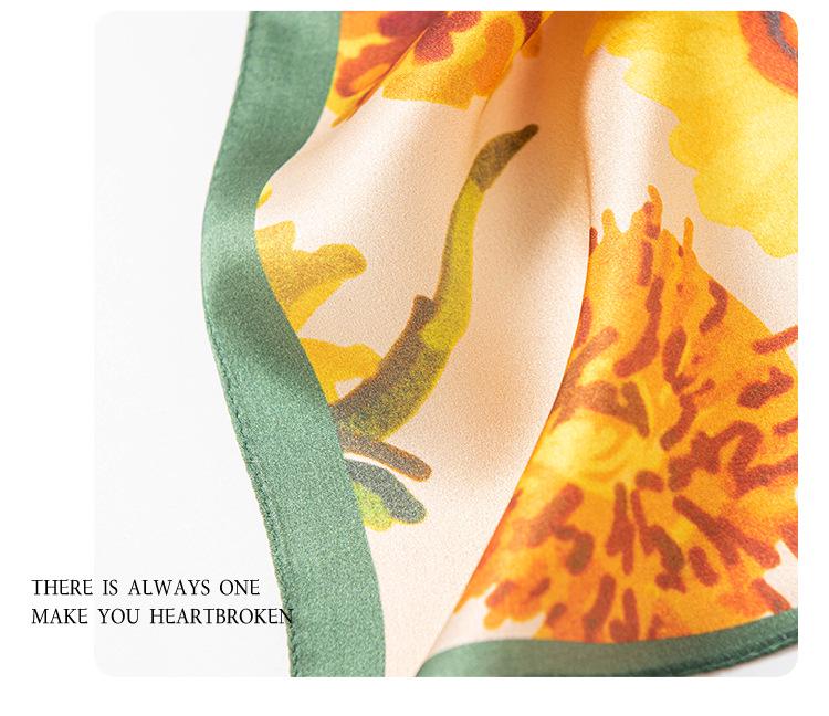 Elegant Graffiti Sunflower Snood Shawl – Perfect Gift for Mom.