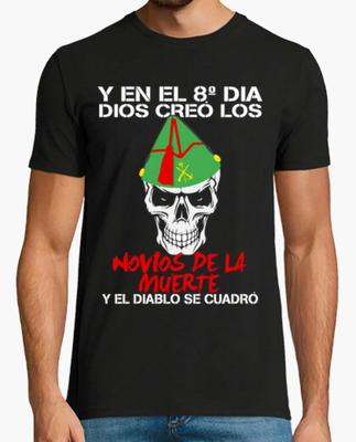 NOVIOS DE LA MUERTE Tercio De Extranjeros Spanish Legion TShirt 100 Cotton ONeck Short Sleeve Casual Mens Tshirt Size S3XL