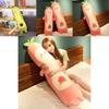Over Sized Peach Avocado Plush Pillow With Short Hair Fabric For Kids Bedroom Comfort