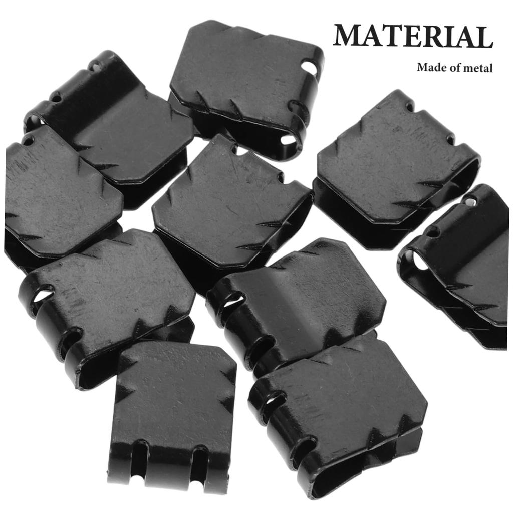 COSMEVIVI Clip Car Clip Nut 10pcs Metal Retainer Clip Car Body Fastener Buckle for Solar Cable Clip