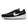 Nike Waffle One Leather Black White Sneakers DX9428-001