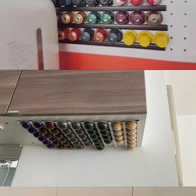 Kaffeekapselhalter für jede Kaffeepad-Cafe-Pad-Ablage Kapselaufbewahrungsregale Kaffeekapsel-Organizer Nespresso-Kapselhalter
