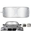 Car front windshield sunshade (large size - -coated model) - Sunscreen, heat insulation, sunshade panel