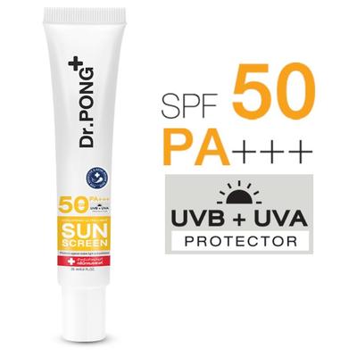 Dr.Pong+ Hyaluronic Ultra Light kremas nuo saulės su Aquatide SPF50 PA+++ 25 ml. x 1/3 vnt