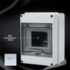 A20F-IP65 Waterproof Electrical Junction Box HT Transparent Cover Outdoor Distribution Switch Wiring Boxes