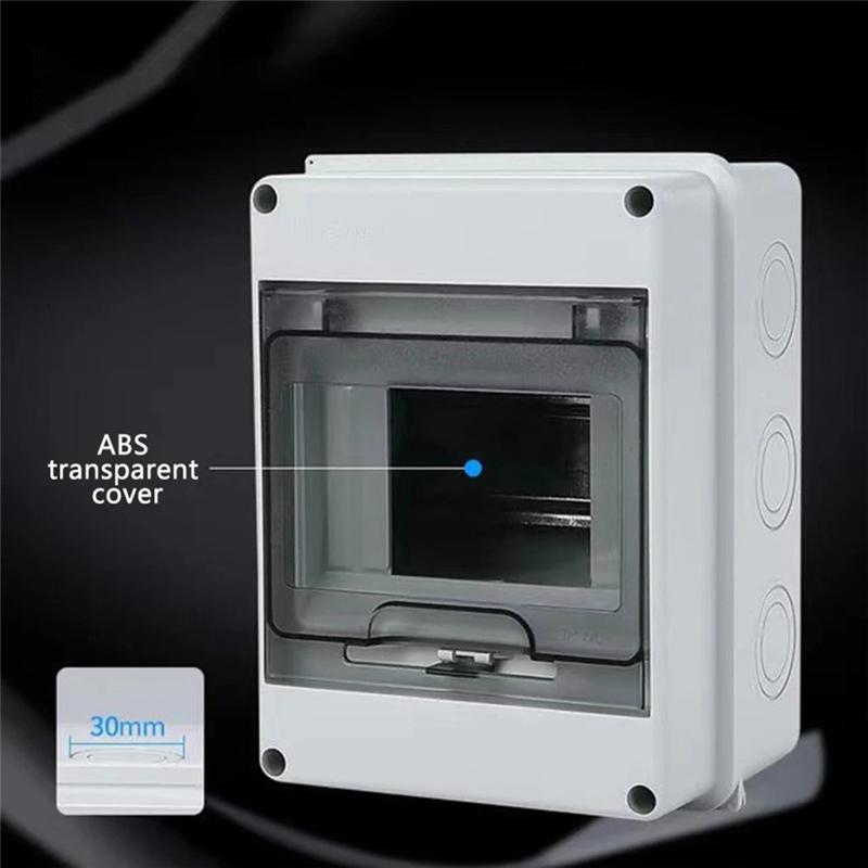 A20F-IP65 Waterproof Electrical Junction Box HT Transparent Cover Outdoor Distribution Switch Wiring Boxes