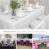 White Spandex Stretch Wedding Chair Cover Universal Slipcover for Banquet Hotel Restaurant Party Dining Decor