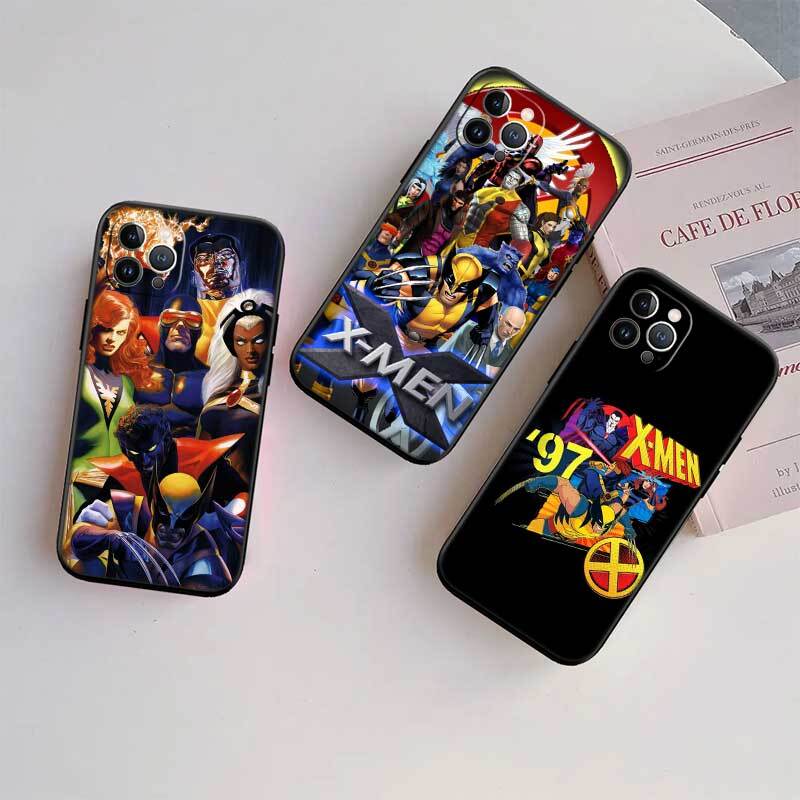 X-Men Shockproof Phone Case for iPhone 6 6s 7 8 11 12 13 14 15 16 17 16E XS Pro Max XR X SE Air