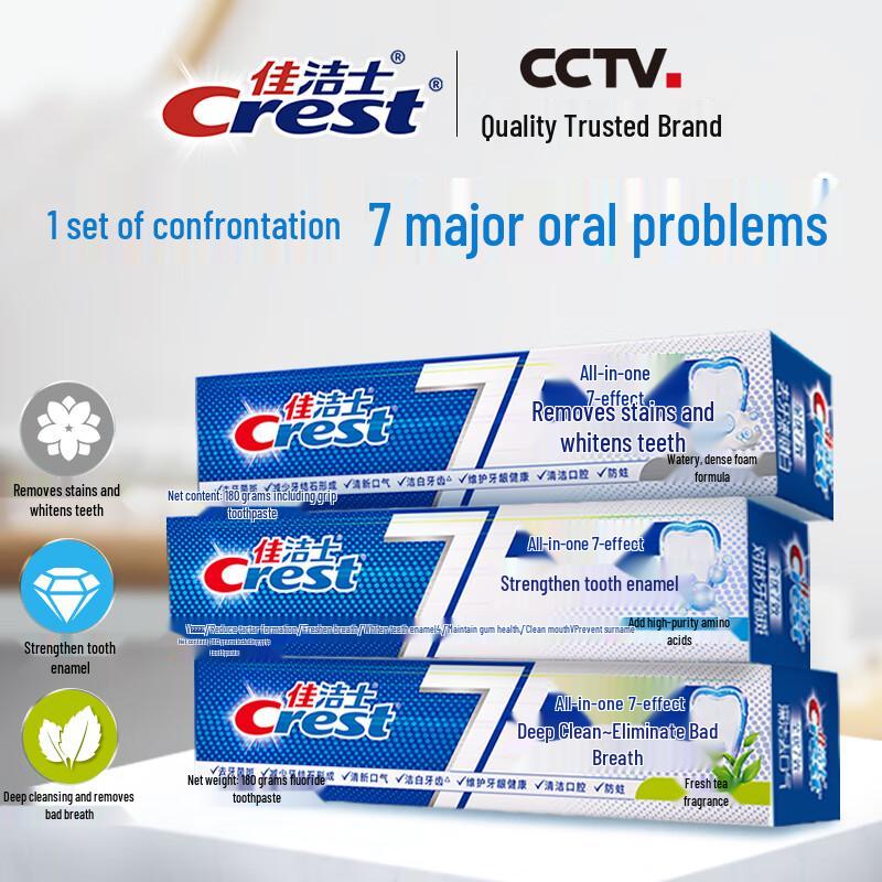 Crest All-in-One 7 Effects Toothpaste