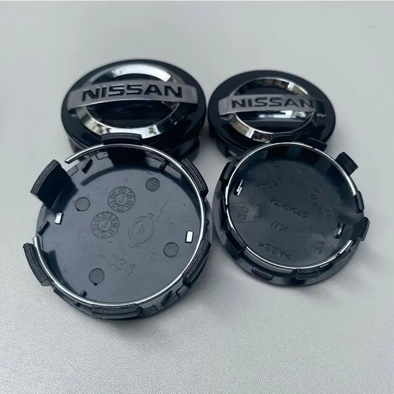 BTRNCK1 4pcs New Car Wheel Hub Center Caps Rims Series Rims Wheels Cover for Nismo Nissan Juke Tiida Teana GTR 350Z 370Z 240SX Fairlady
