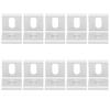10Pcs Right Angle Corner Bracket 90 Degrees  Aluminum L Shaped Fixed Brace Industrial Fasteners2020