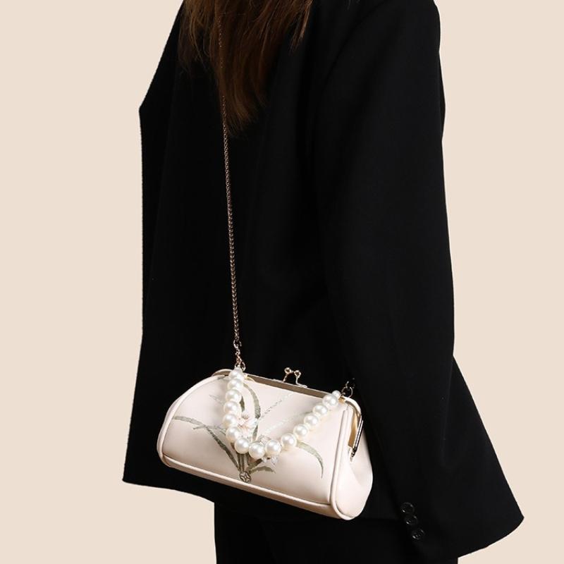 Ladies' Retro Handbag, Women's Qipao, Elegant Temperament, High-end Feel, Embroidered Crossbody Bag