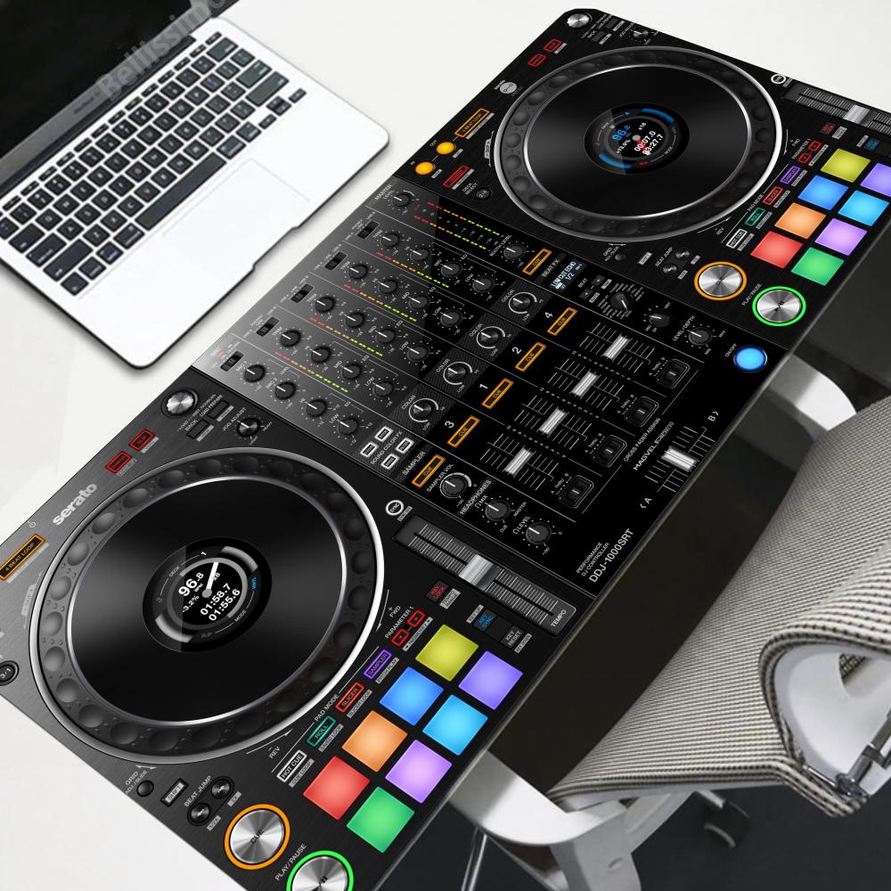 Large gaming computer easy to operate PC gamer rubber mousepad laptop radio DJ controller workbench keyboard pad office desk pad